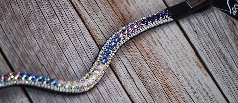 Multicolored browband
