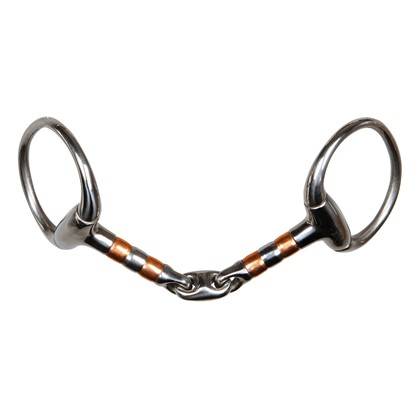 Mors de filet olive double brisure à rouleaux - Harry&