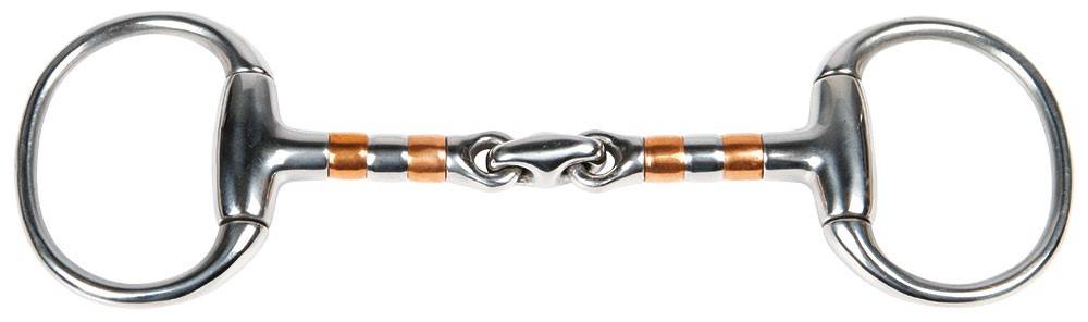 Mors de filet olive double brisure à rouleaux - Harry&