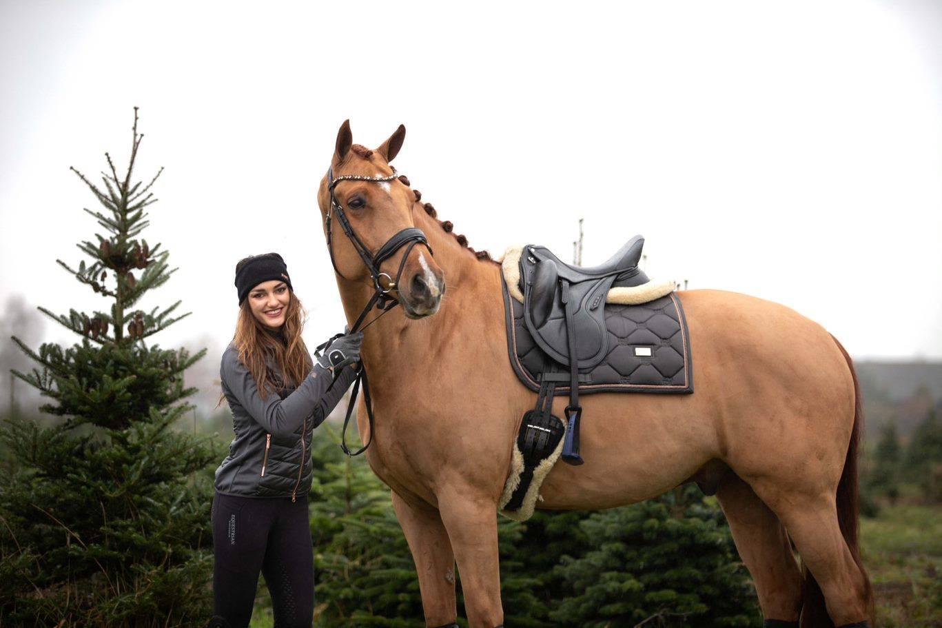 Tapis de selle Dark Sky MIXTE - Equestrian Stockholm