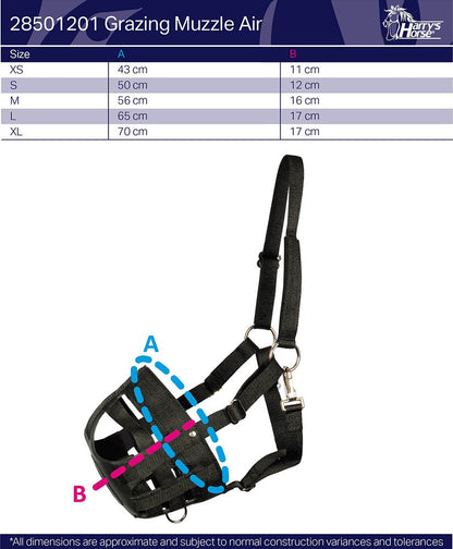 Air muzzle with integrated halter - Harry&
