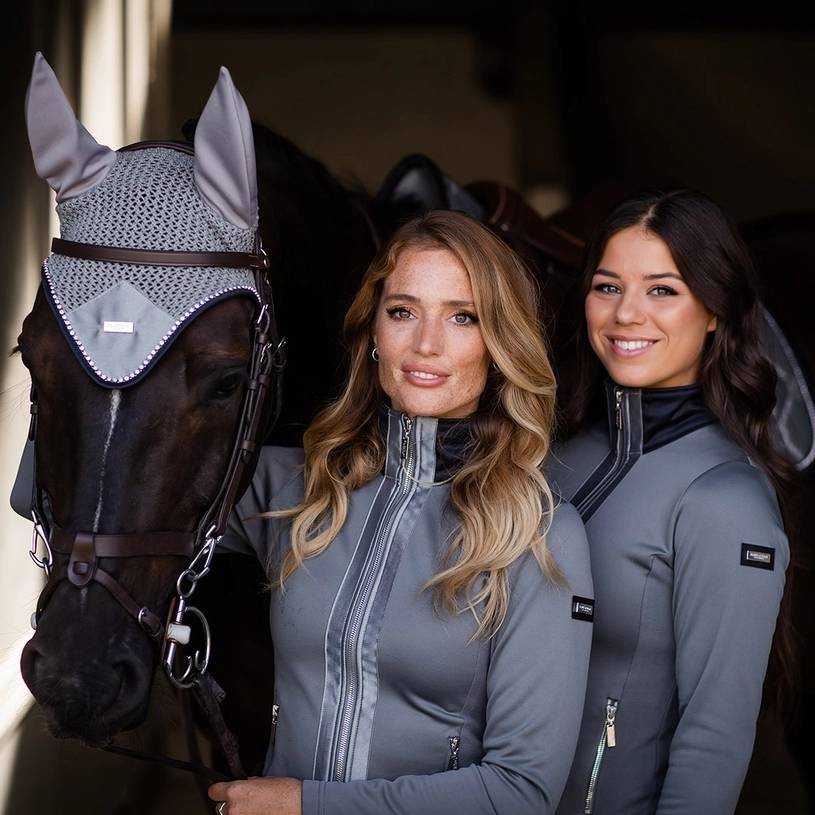 Veste Polaire CRYSTAL GREY - Equestrian Stockholm