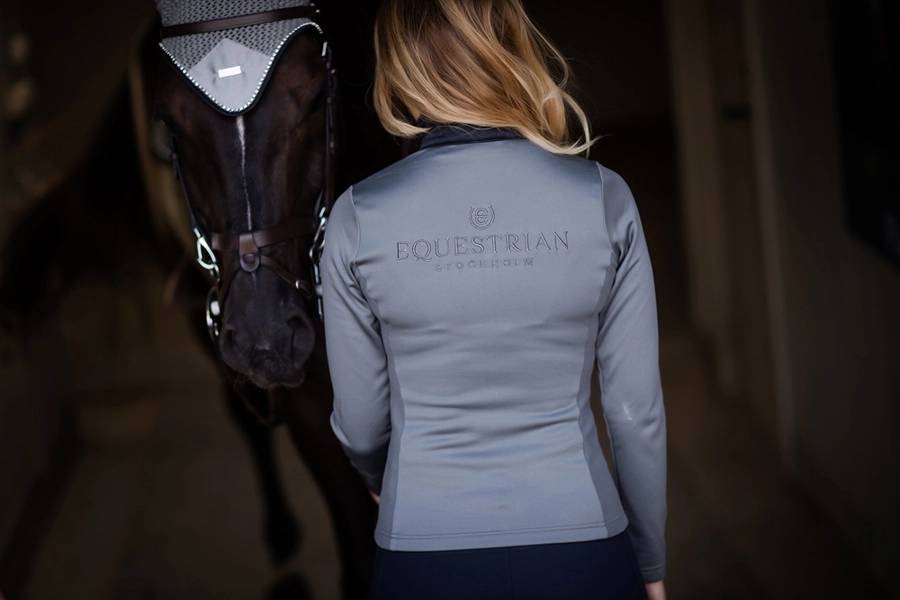 Veste Polaire CRYSTAL GREY - Equestrian Stockholm