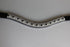 Frontal strass - noir, blanc et argent