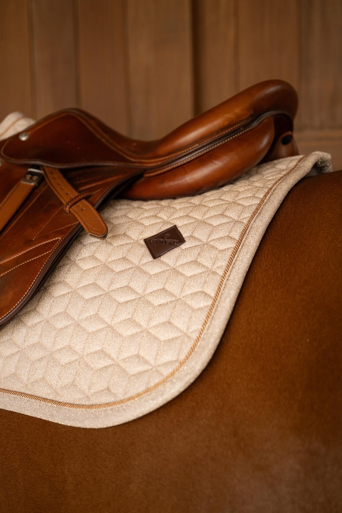 Tapis de selle Sparkling MIXTE beige - Kentucky