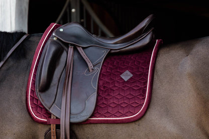 Burgundy Velvet Rug - Kentucky