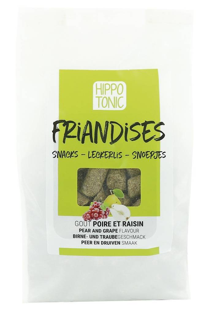 Friandises pour chevaux poire/raisin - HIPPOTONIC