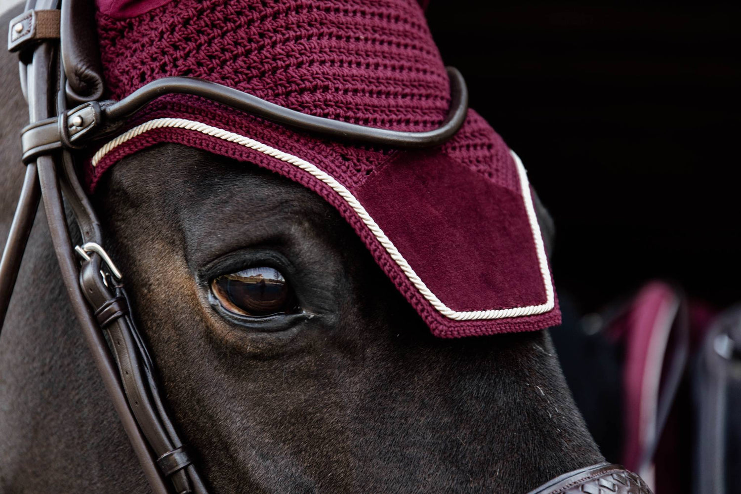Wellington Velvet Burgundy Beanie - Kentucky