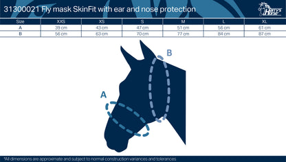 Masque anti-mouches Skinfit avec oreilles et naseaux - HARRY&