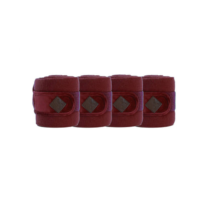Burgundy Velvet Polo Bands - Kentucky