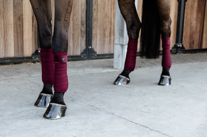 Burgundy Velvet Polo Bands - Kentucky