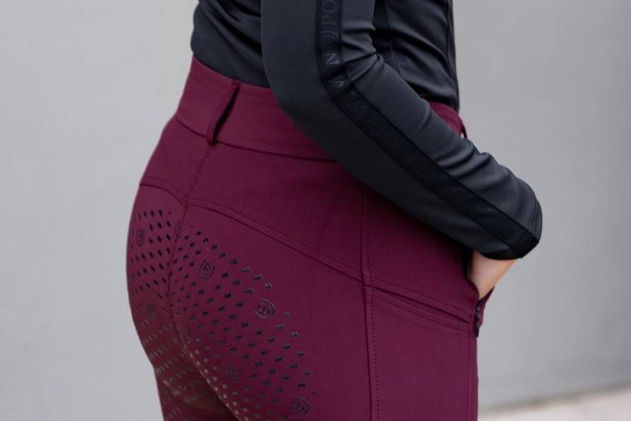 Pantalon Elite Merlot Full Grip - Equestrian Stockholm