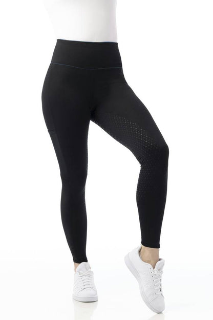 Lyly leggings with silicone bottom - Equithème