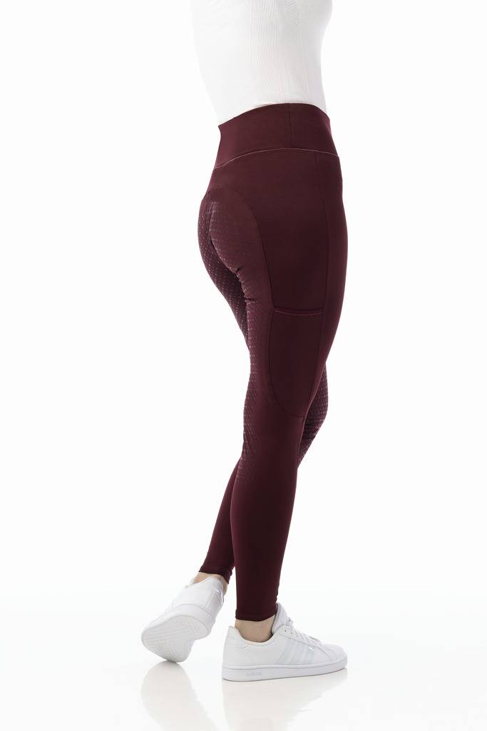 Lyly leggings with silicone bottom - Equithème