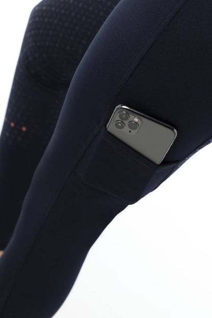 Lyly leggings with silicone bottom - Equithème