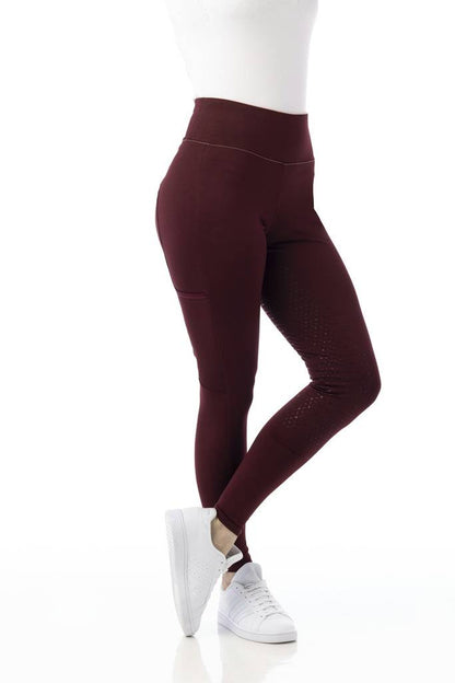 Lyly leggings with silicone bottom - Equithème