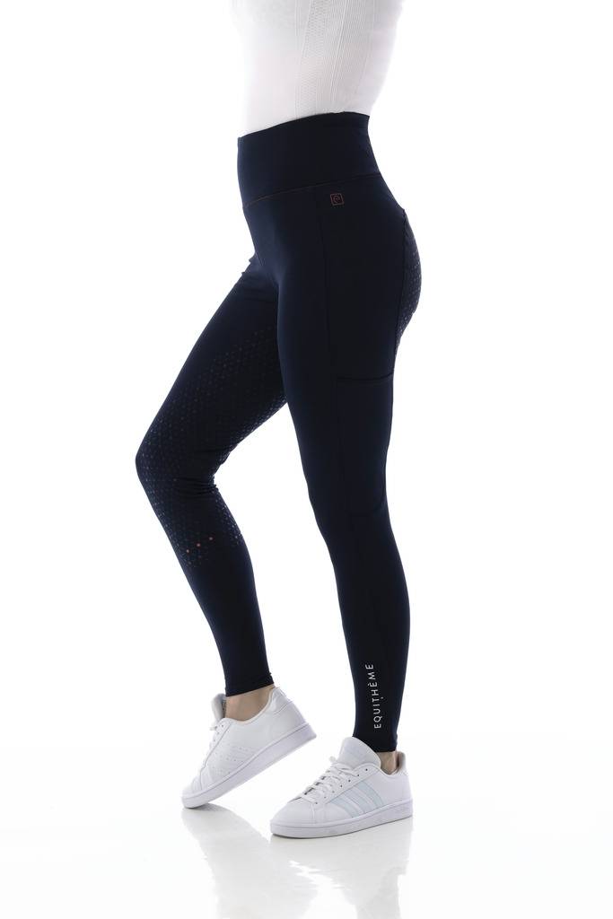 Lyly leggings with silicone bottom - Equithème