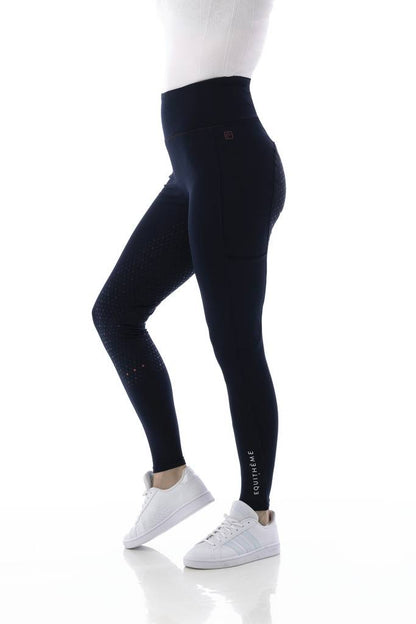 Lyly leggings with silicone bottom - Equithème