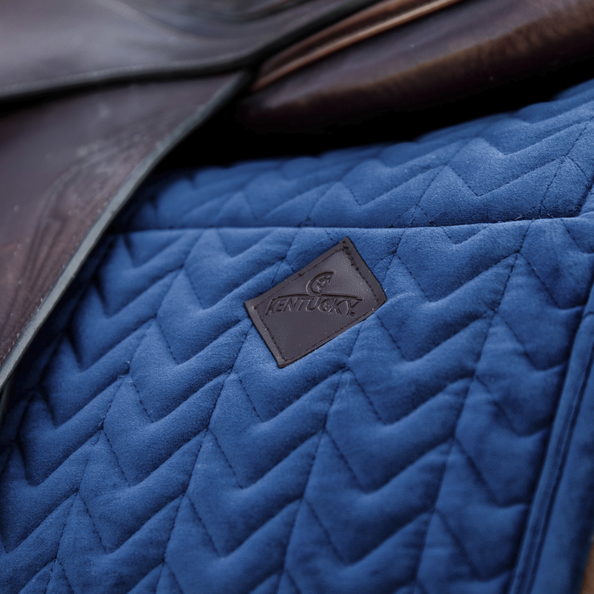 Skin-Friendly Velvet Saddle Pad - Kentucky