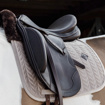 Skin-Friendly Velvet Saddle Pad - Kentucky