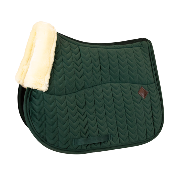 Skin-Friendly Velvet Saddle Pad - Kentucky