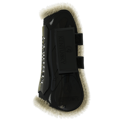 Vegan Sheepskin Velcro Gaiters - Kentucky