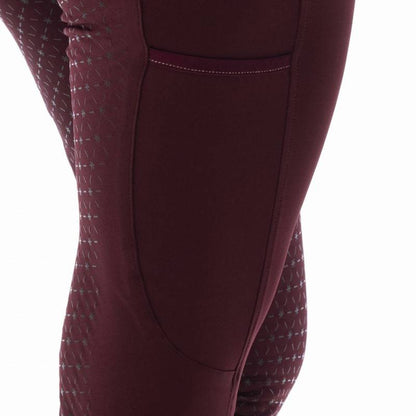 Lyly leggings with silicone bottom - Equithème