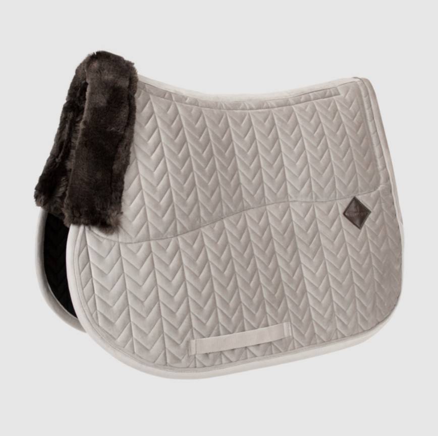 Skin-Friendly Velvet Saddle Pad - Kentucky