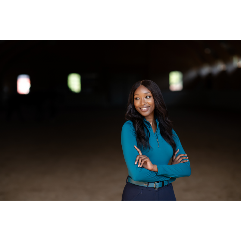 Haut Vision Top Aurora Blues - Equestrian Stockholm
