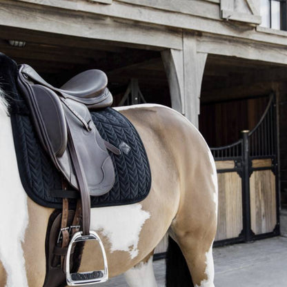 Skin-Friendly Velvet Saddle Pad - Kentucky