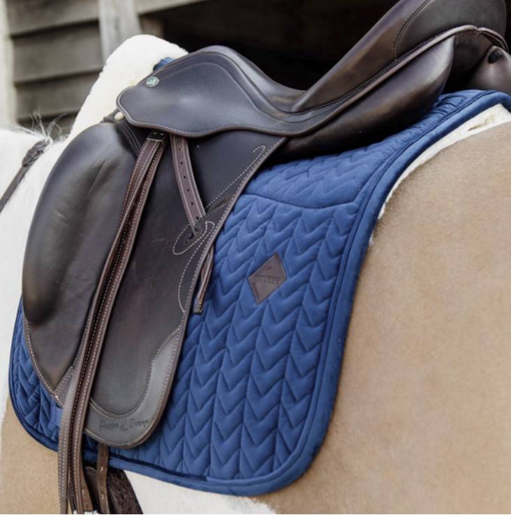 Skin-Friendly Velvet Saddle Pad - Kentucky