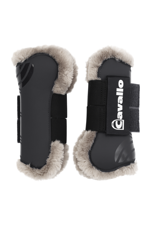 Gaiters with faux fur Himiko - Cavallo