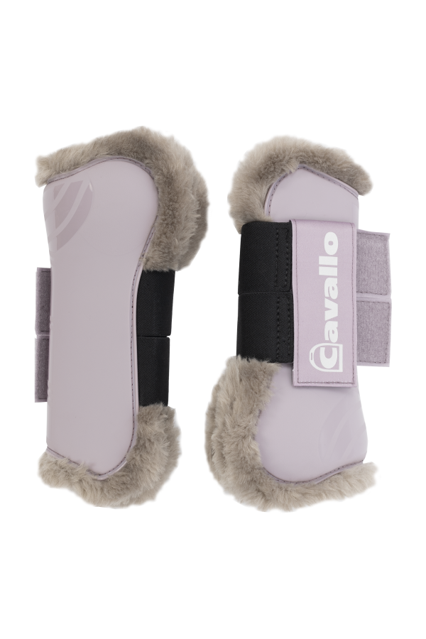 Gaiters with faux fur Himiko - Cavallo