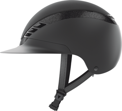 Casque AirLuxe Suprême Visière Polo Noir - Abus
