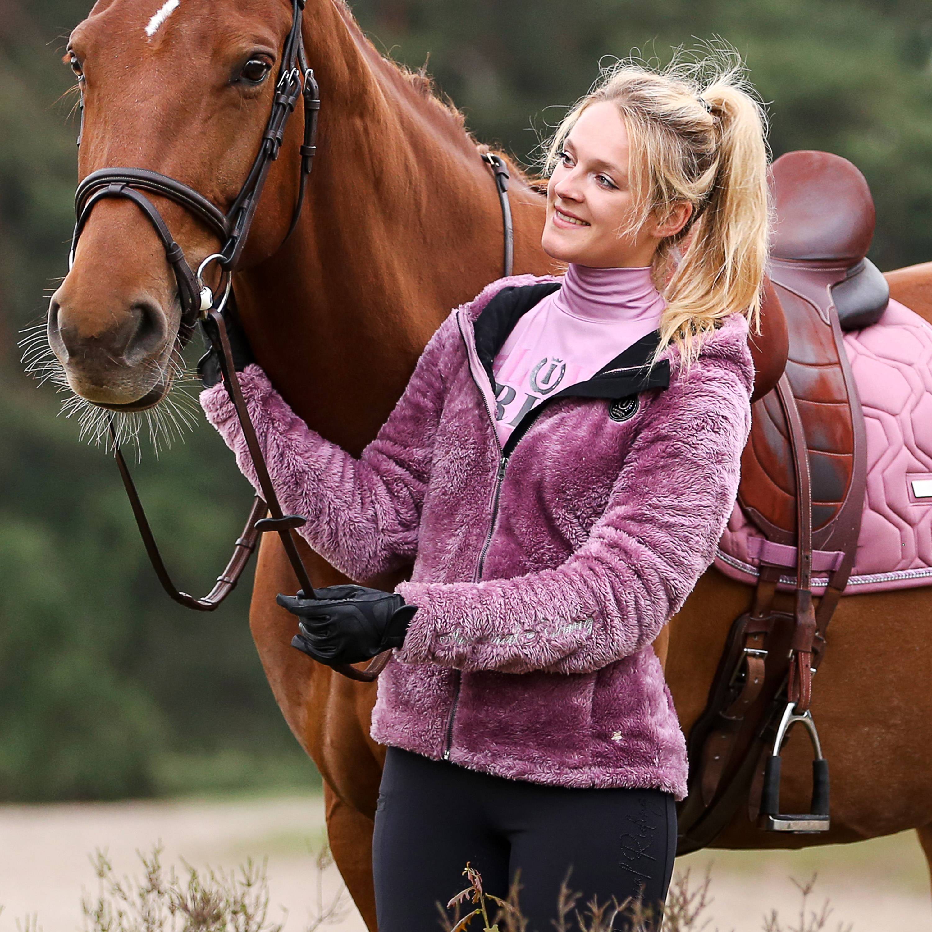 Polar jacket Fleece cardigan Cozy zip - Imperial Riding