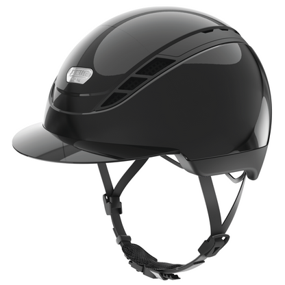 AirDuo Glossy Black Helmet - Abus