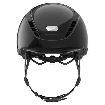AirDuo Glossy Black Helmet - Abus