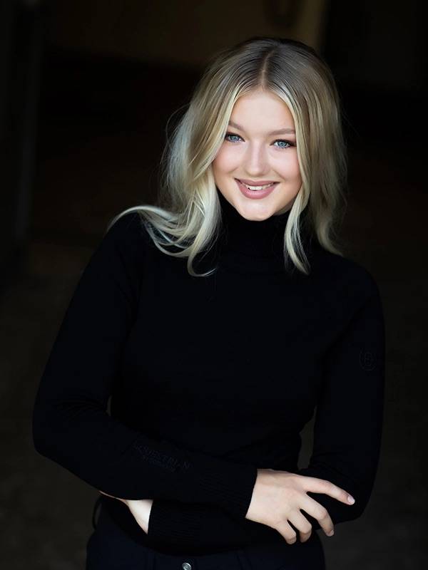 Black Edition turtleneck sweater - Equestrian Stockholm