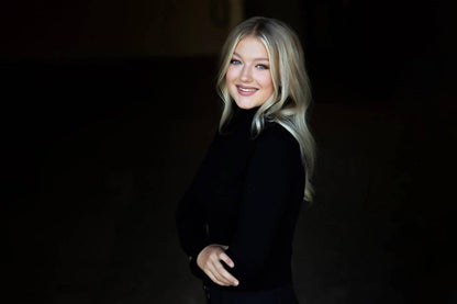 Black Edition turtleneck sweater - Equestrian Stockholm