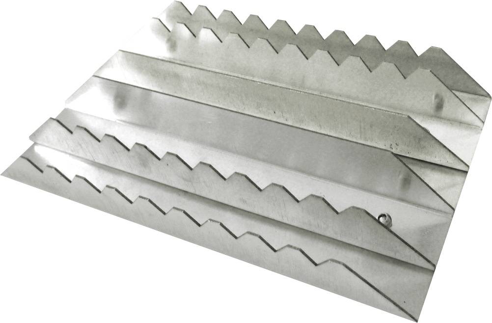 Rectangular aluminum curry comb - Hippotonic