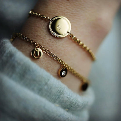 Bracelet avec breloques personnalisées - Ponytail &amp; Co
