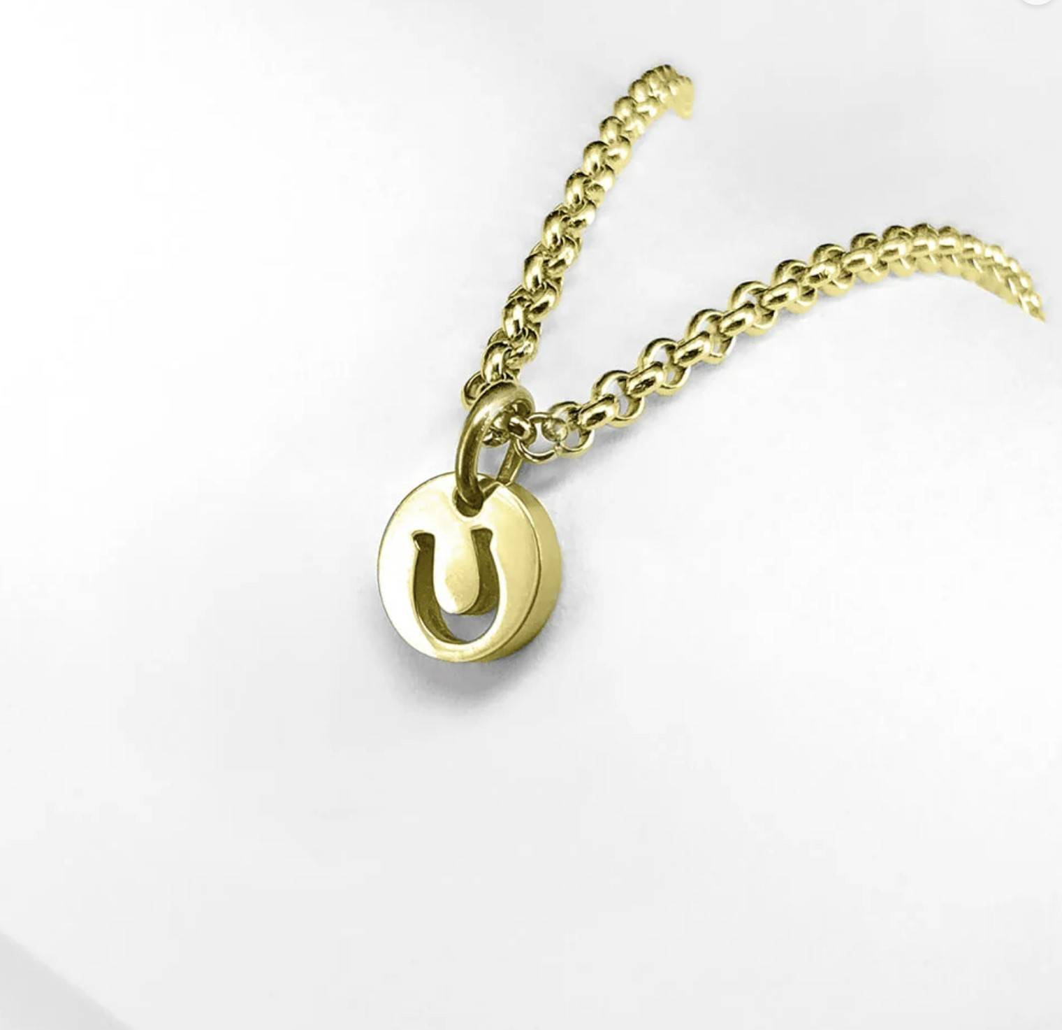 Horseshoe pendant - Ponytail &amp;amp; Co