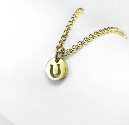 Horseshoe pendant - Ponytail &amp;amp; Co