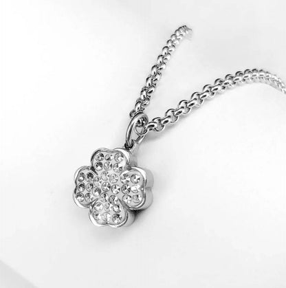Pendentif trèfle à quatre feuilles - Ponytail &amp; Co