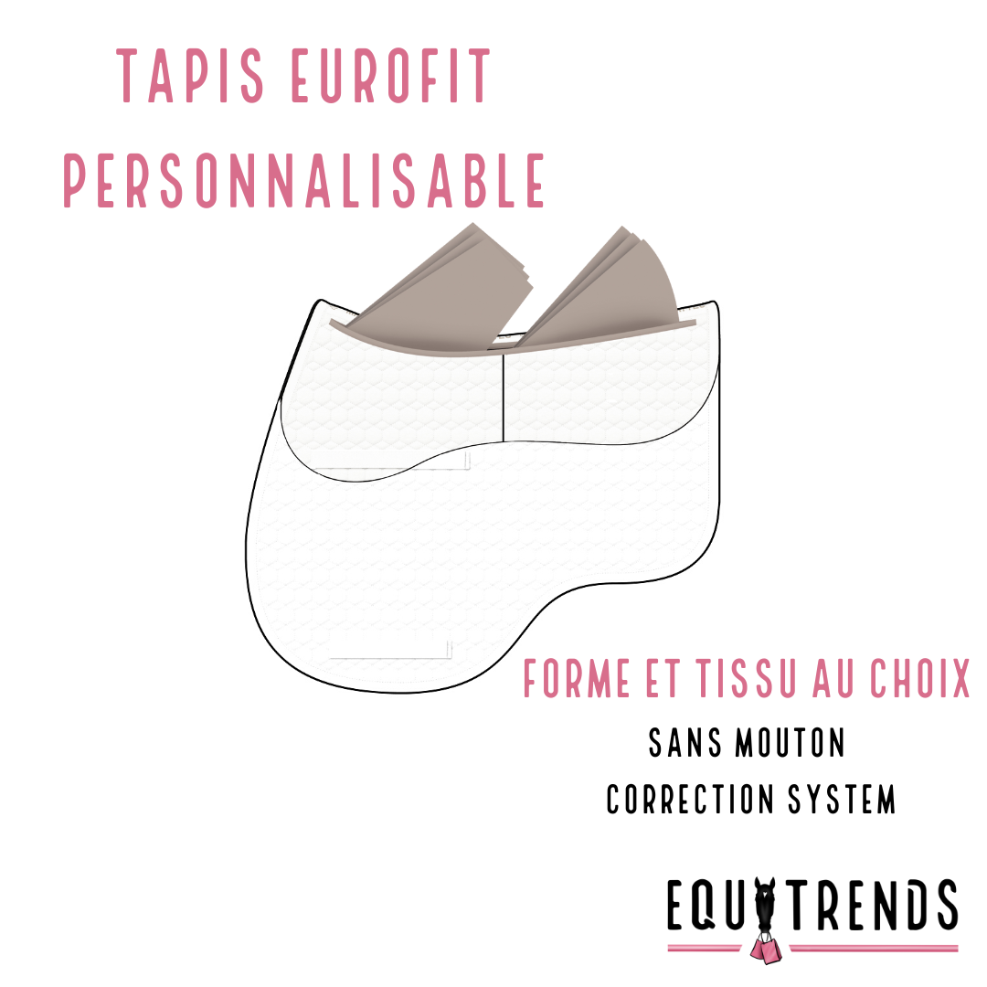 [PERSONNALISABLE] Tapis Eurofit Sans mouton Correction-System®- Mattes
