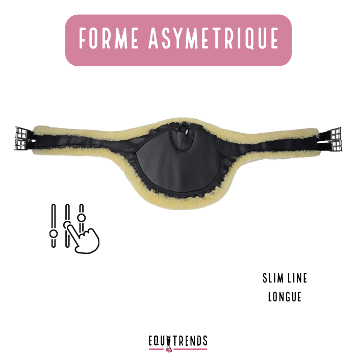 Custom-made long SLIM-LINE Athletic bib - MATTES 