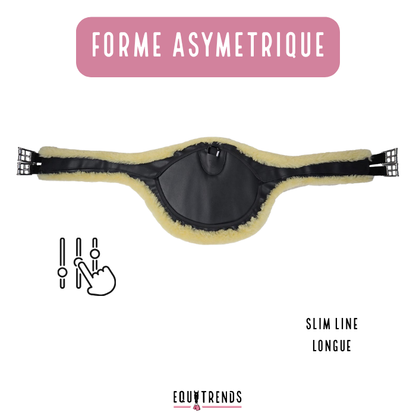 Custom-made long SLIM-LINE Athletic bib - MATTES 
