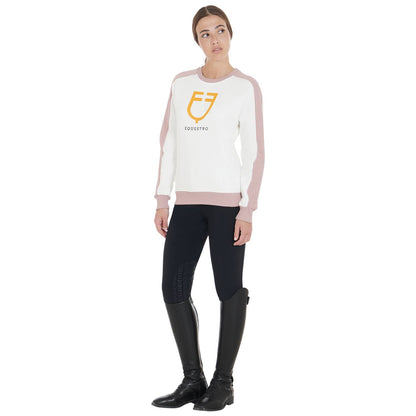 Sweat à col rond avec logo imprimé - Equestro