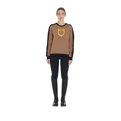 Sweat à col rond avec logo imprimé - Equestro