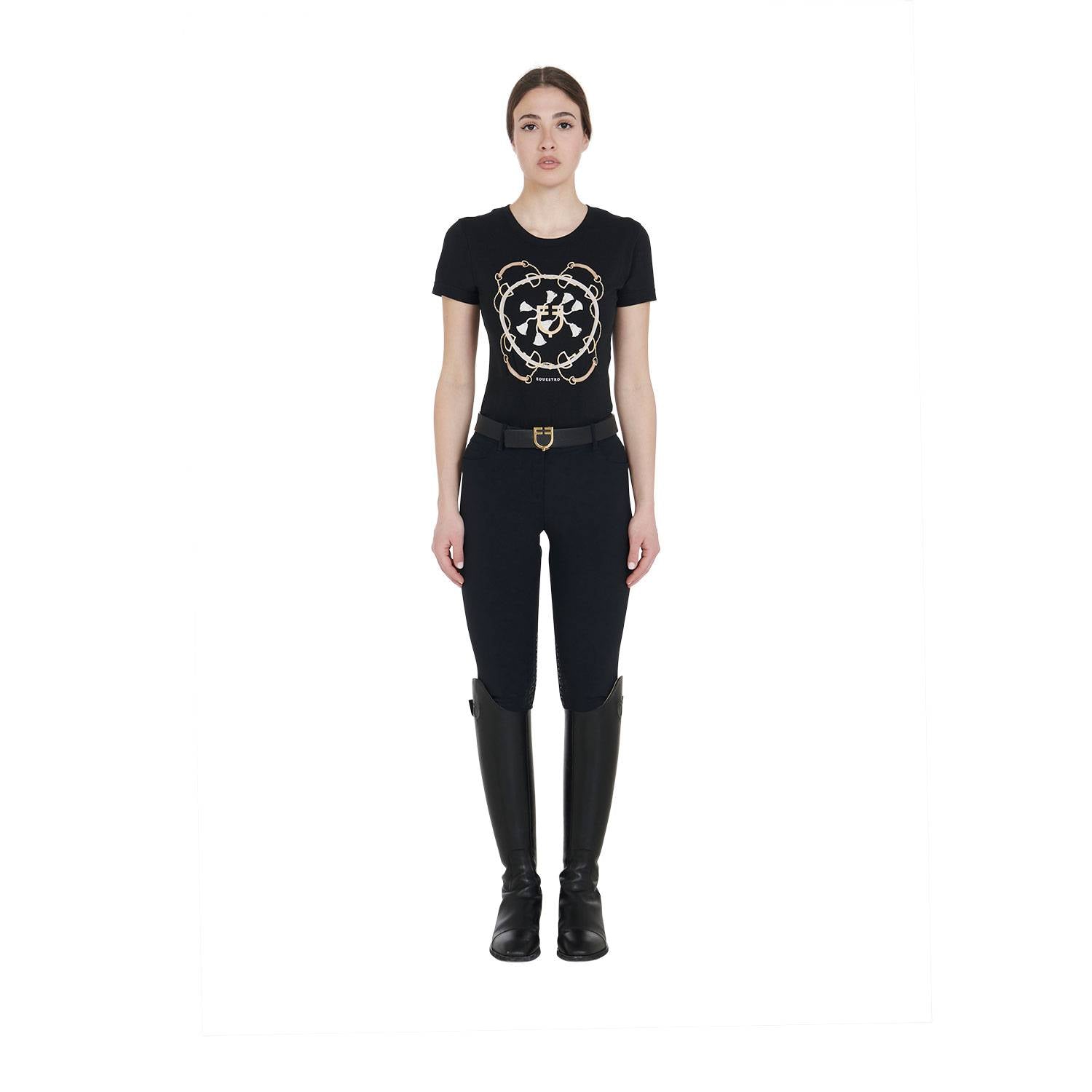 Slim fit horsebit t-shirt - EQUESTRO